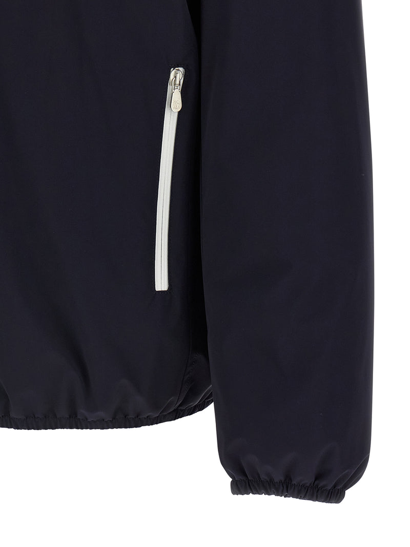 Veste Brunello Cucinelli bleue en polyamide