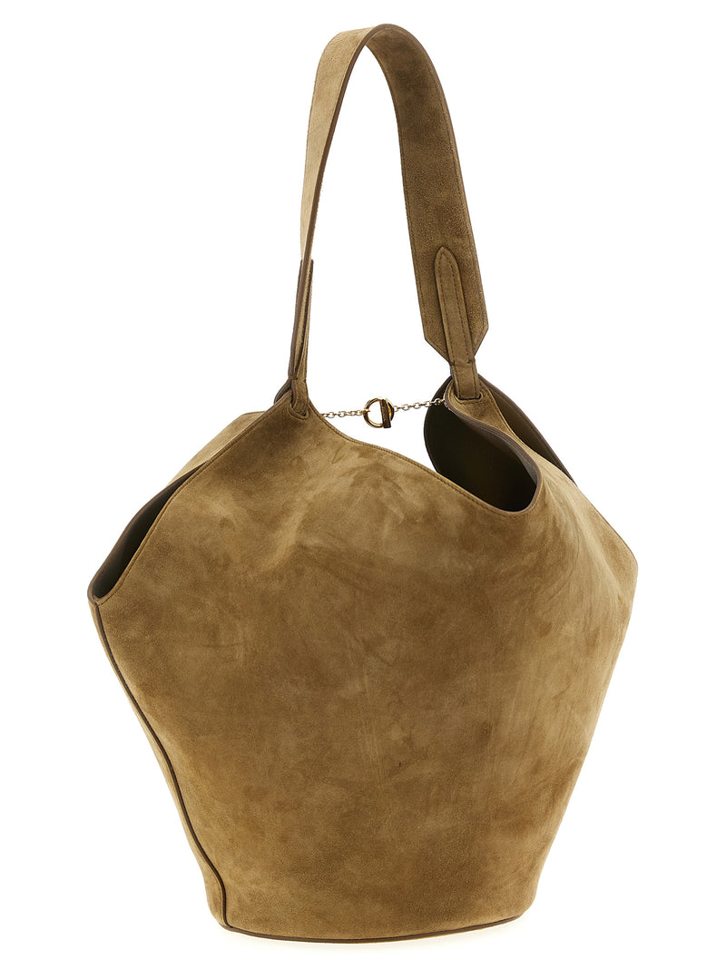 Sac cabas Khaite en veau marron
