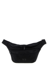 Y-3 Black Polyamide Crossbody Bag