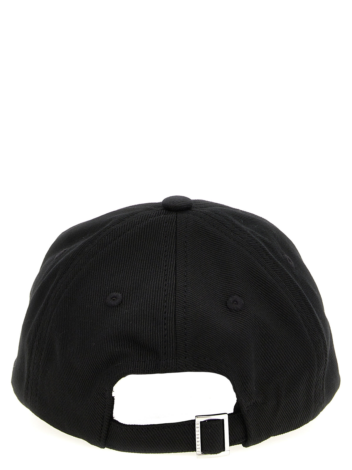 Jacquemus Black Cotton Cap (Baseball Hat)