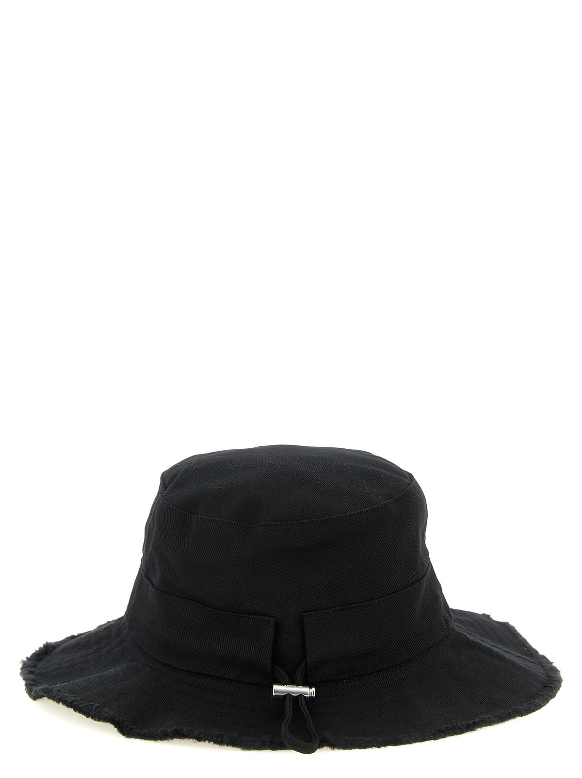 Jacquemus Le Bob Artichaut Black Cotton Bucket Hat