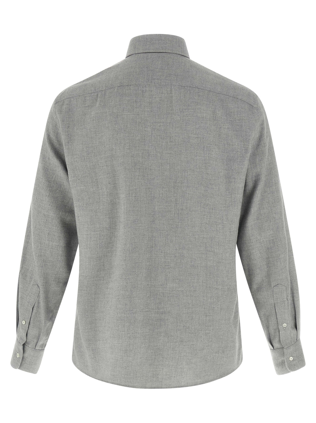 Chemisier Brunello Cucinelli en coton gris