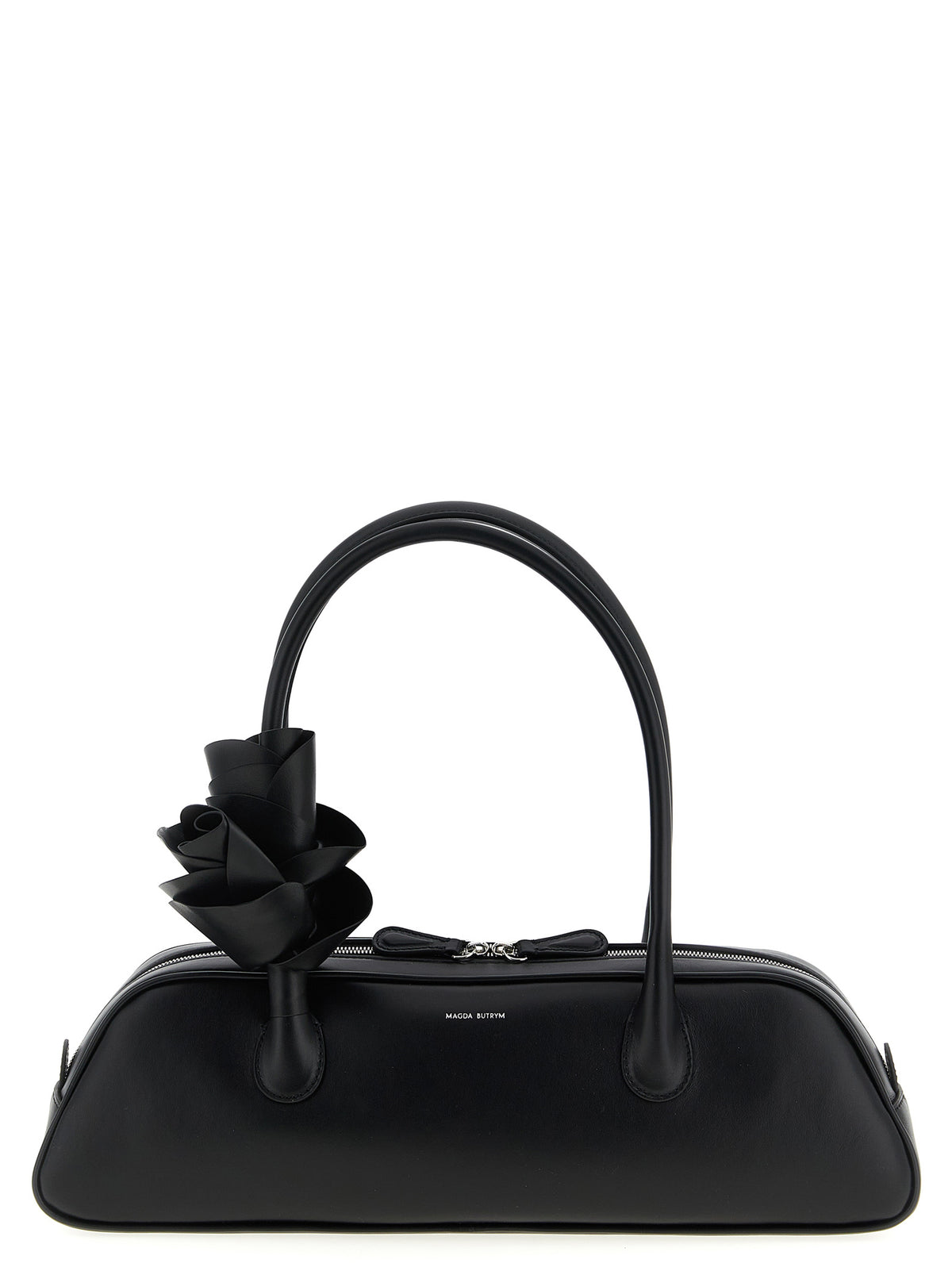 Sac bandoulière Magda Butrym en cuir de veau noir