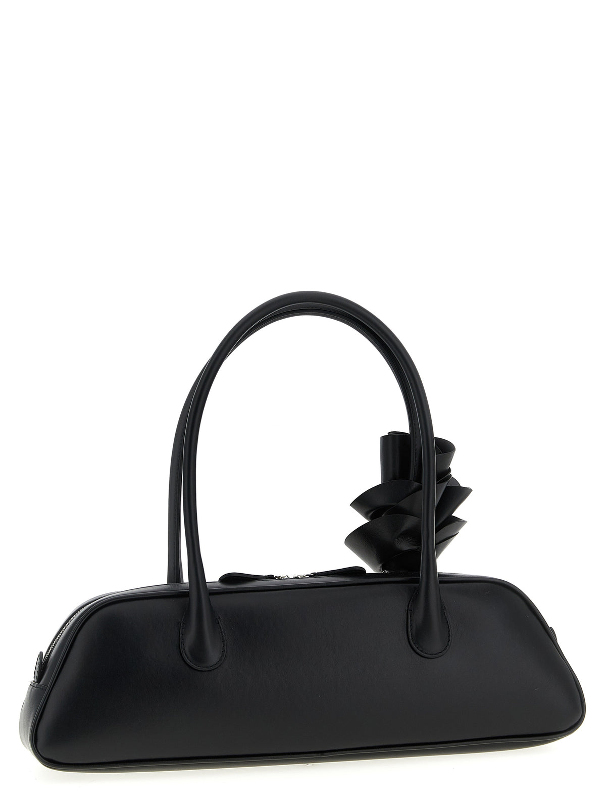 Sac bandoulière Magda Butrym en cuir de veau noir
