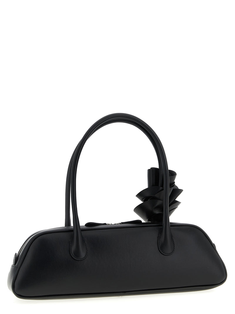 Sac bandoulière Magda Butrym en cuir de veau noir