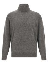 Brunello Cucinelli Cardigan Gris Cachemire