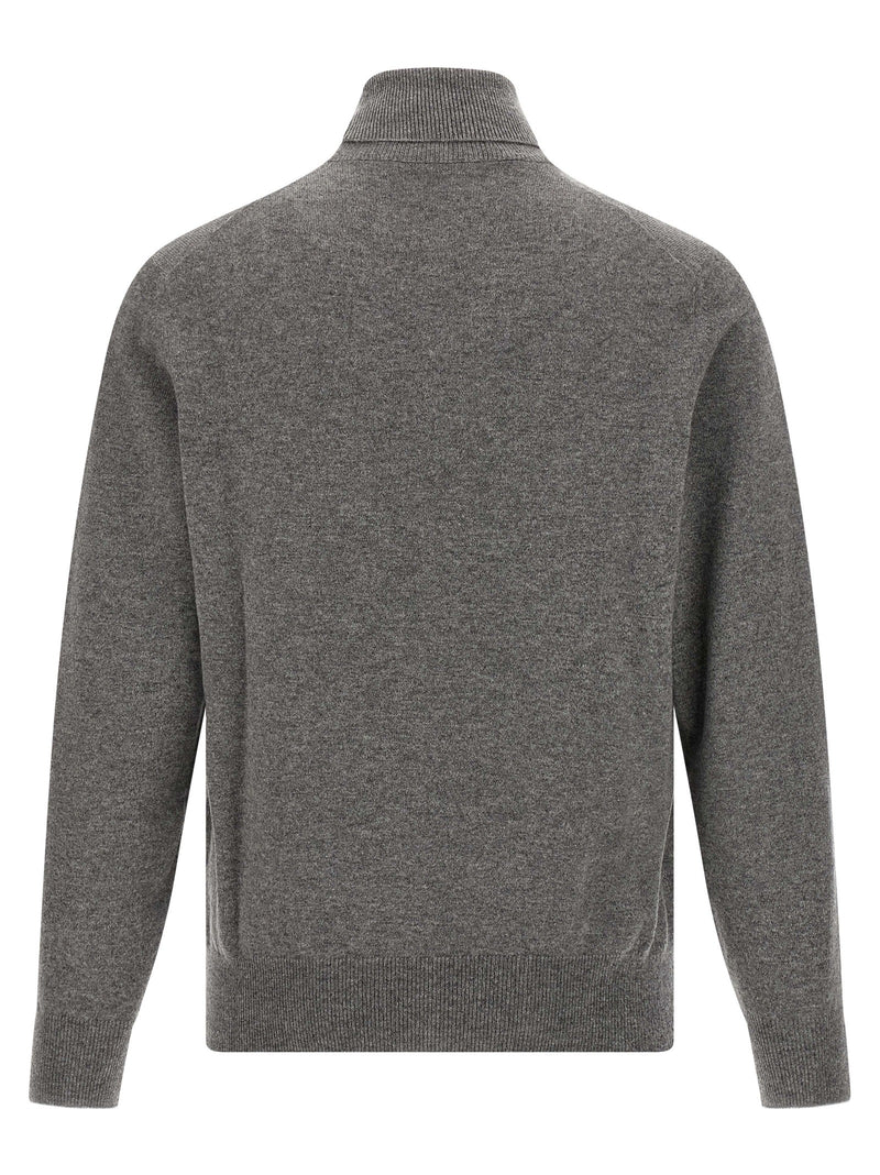 Brunello Cucinelli Cardigan Gris Cachemire