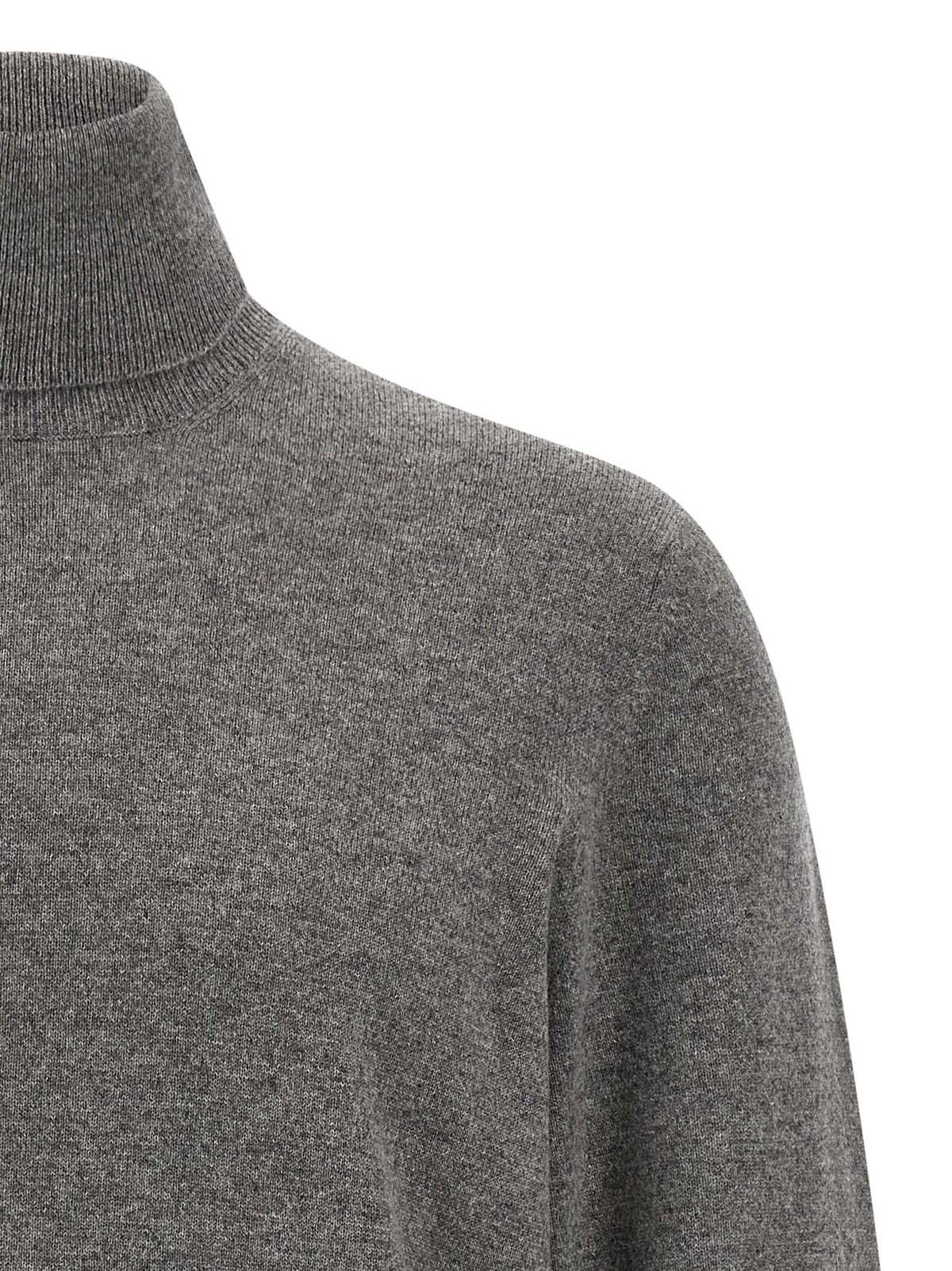 Brunello Cucinelli Cardigan Gris Cachemire