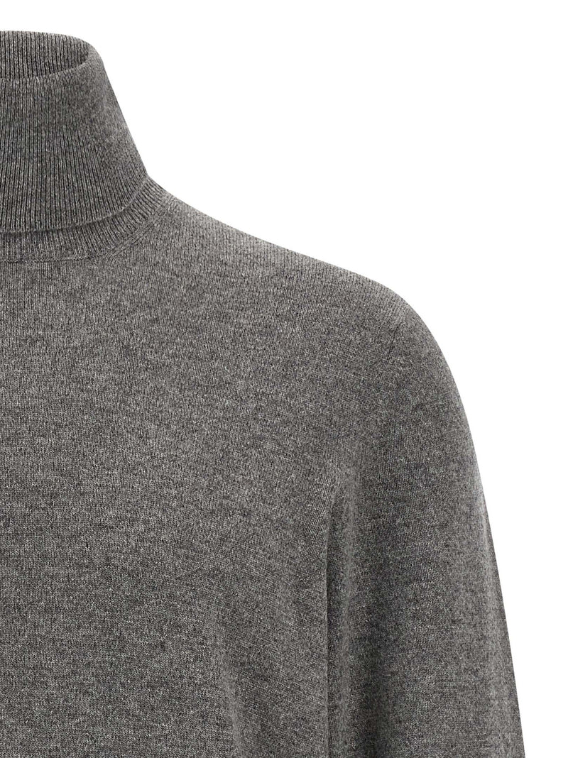 Brunello Cucinelli Cardigan Gris Cachemire