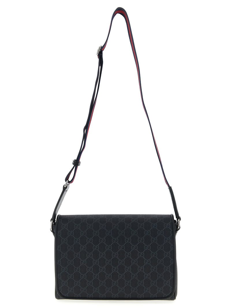 Gucci GG Black Polyethylene Crossbody Bag