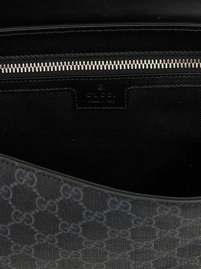 Gucci GG Black Polyethylene Crossbody Bag