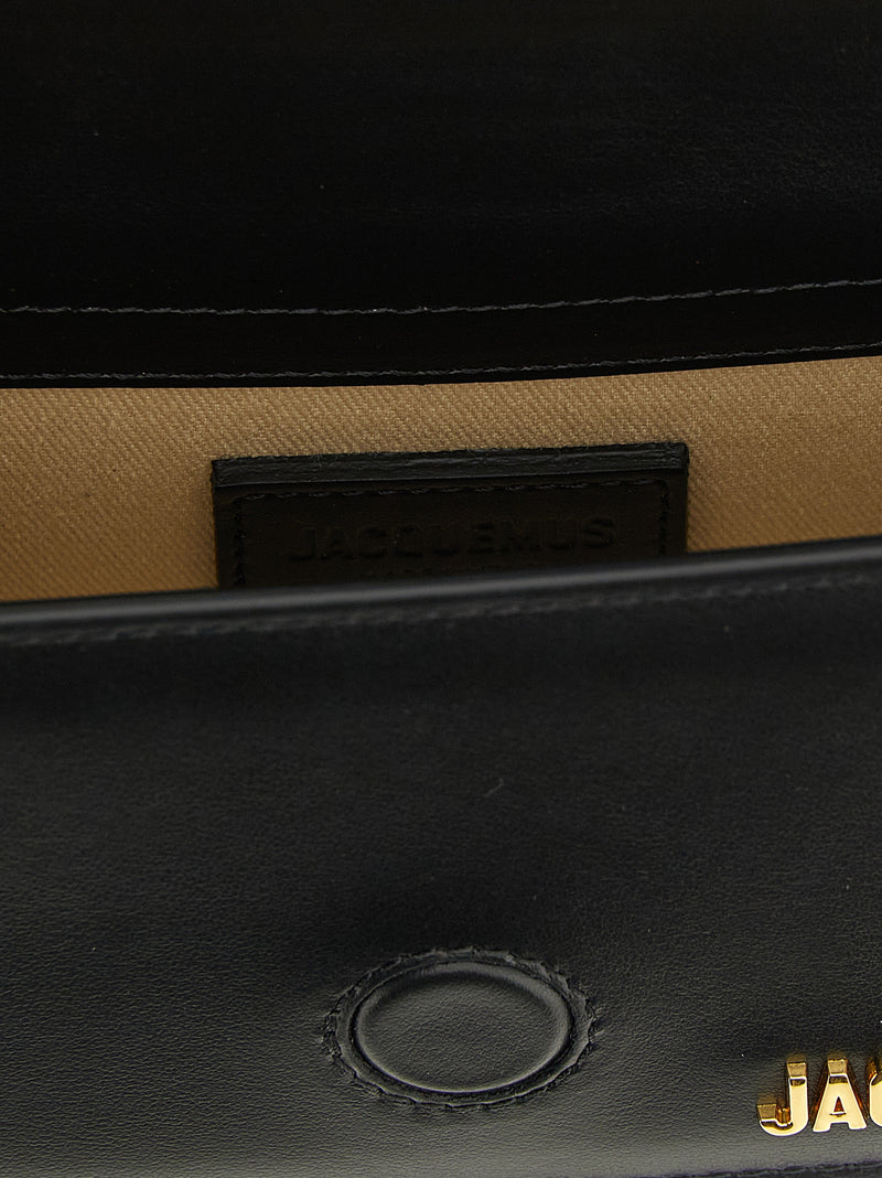 Jacquemus Le Bambino Black Cowhide Handbag