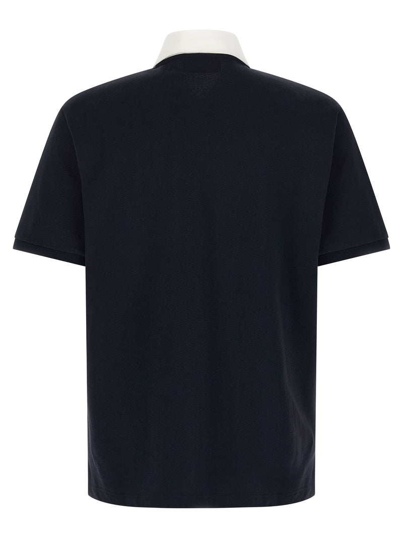 Polo Gucci en coton bleu