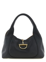 Gucci Black Calfskin Softbit Shoulder Bag
