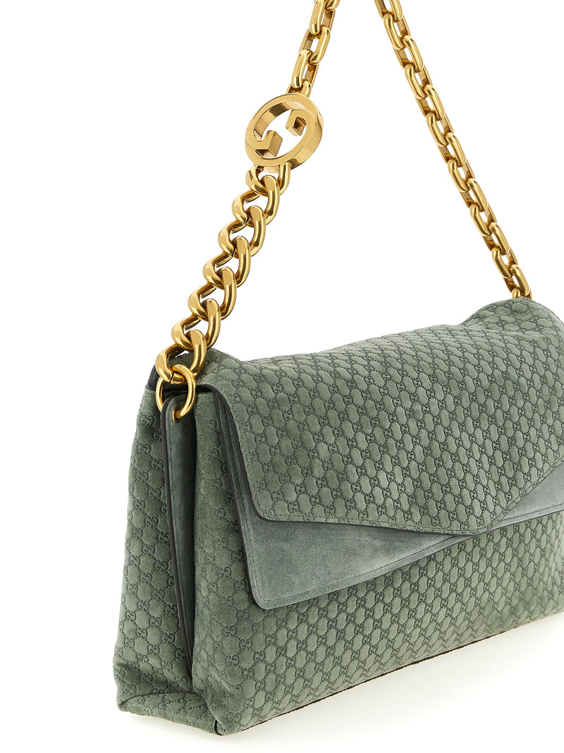 Sac bandoulière Gucci en cuir de veau bicolore