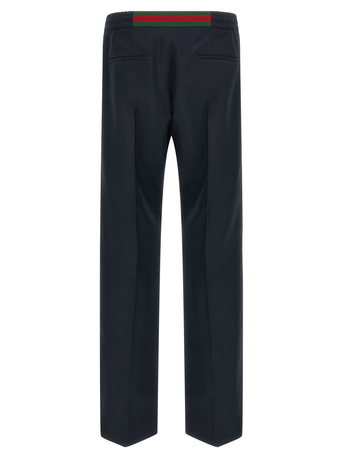 Pantalon décontracté Gucci en polyester bleu