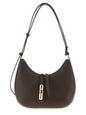 Furla Brown Calfskin Shoulder Bag