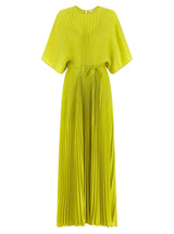 Robe longue Twinset bicolore en polyester