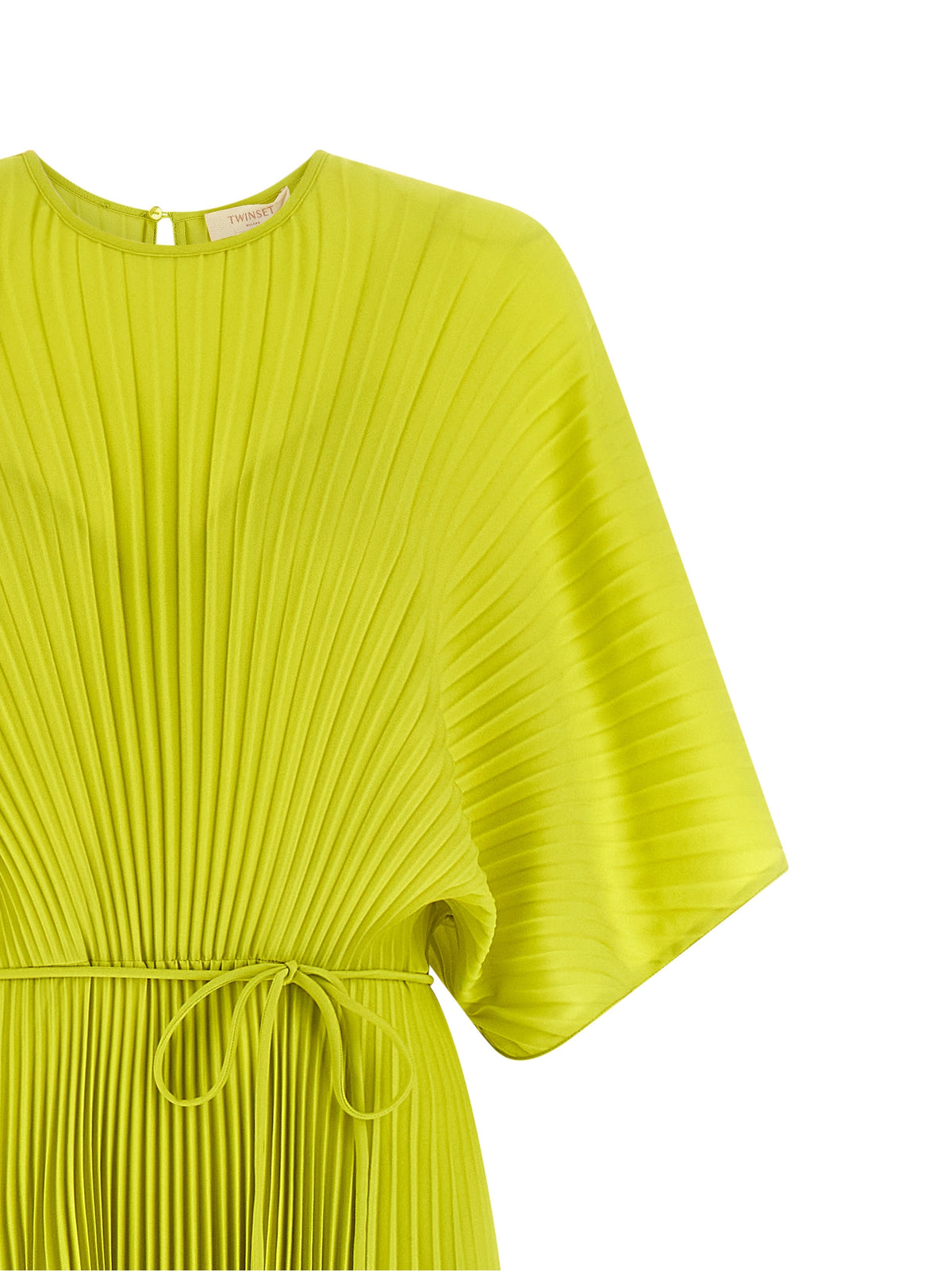 Robe longue Twinset bicolore en polyester