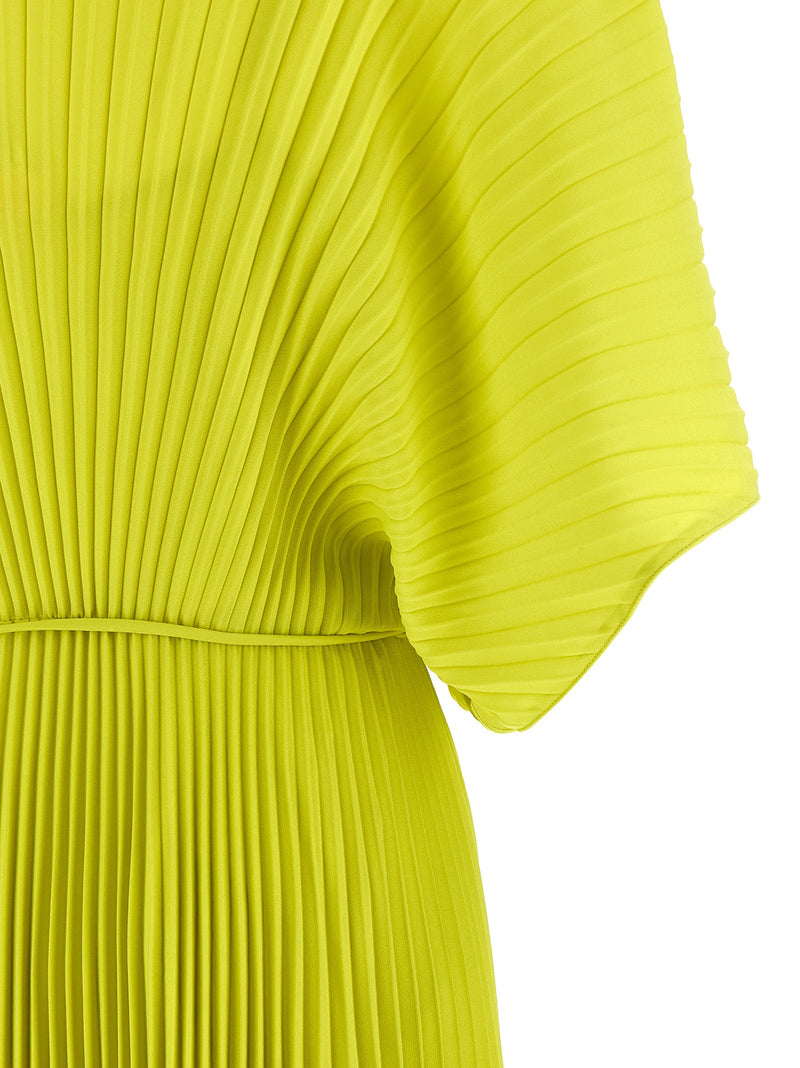 Twinset Bicolor Polyester Long Dress