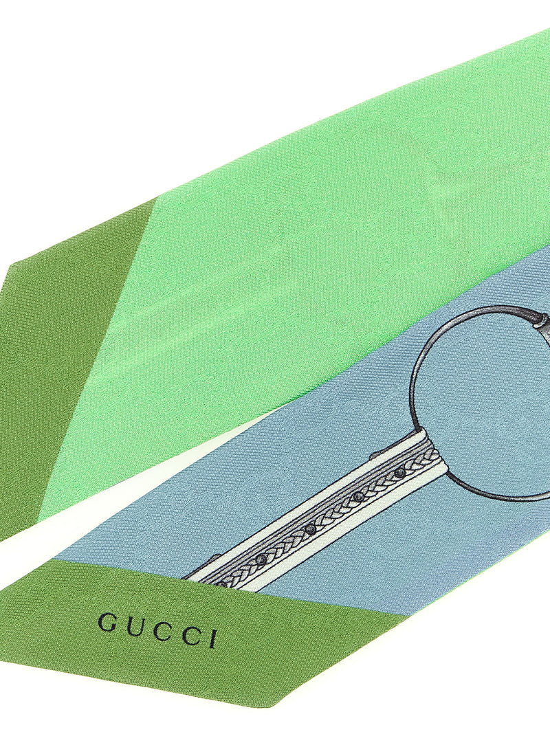 Foulard en Soie Multicolore Gucci