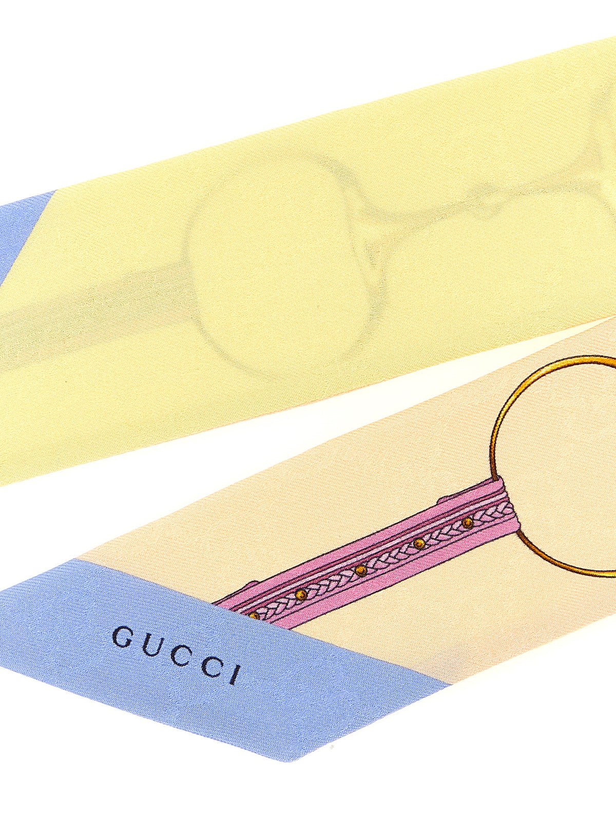 Foulard en Soie Multicolore Gucci