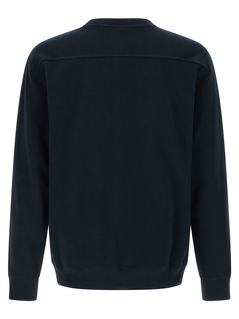 Sweat-shirt en coton bleu Gucci