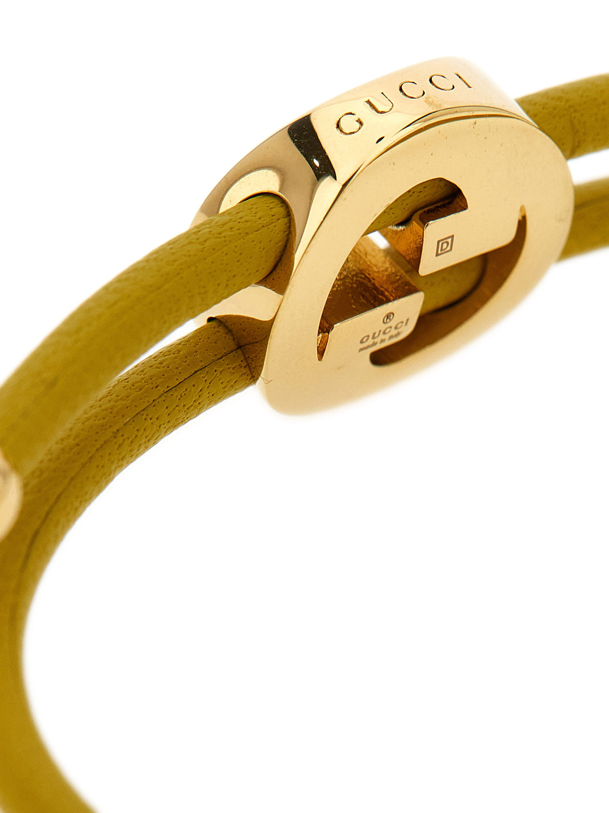 Gucci Bicolor Brass Bracelet - Tubular ‘Blondie’ Design