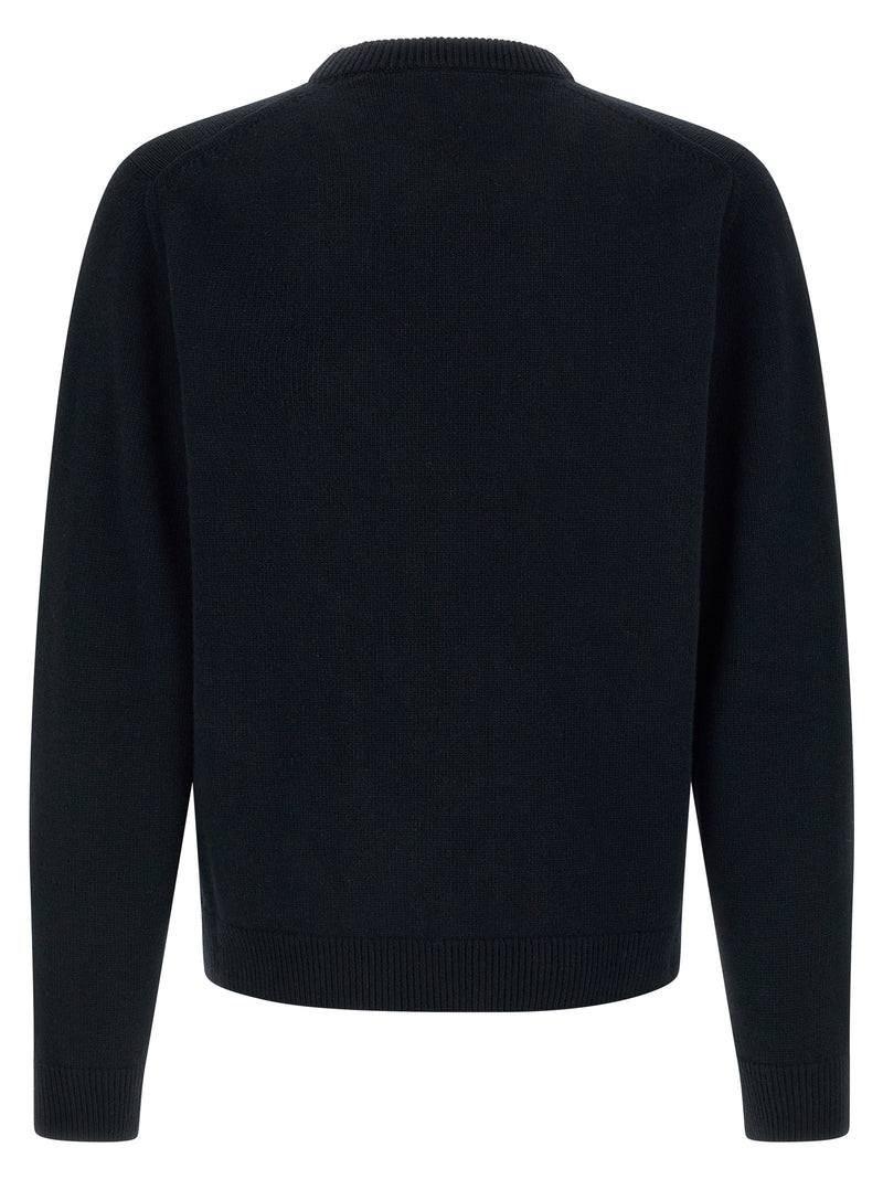 Cardigan en laine bleu Gucci