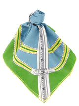 Écharpe en soie multicolore Gucci
