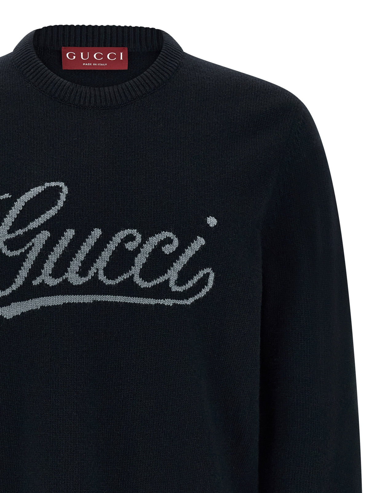 Gucci Blue Wool Cardigan