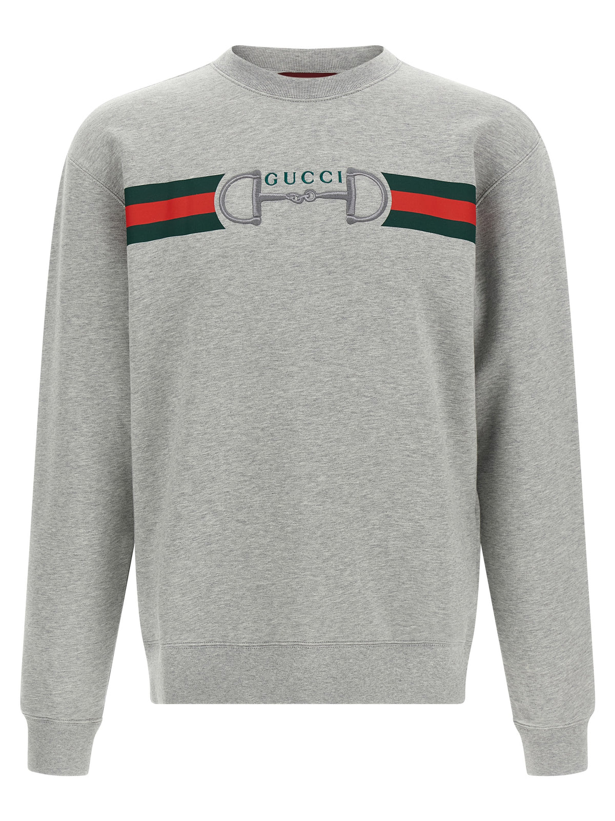 Sweat-shirt Gucci en coton gris