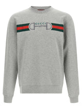 Sweat-shirt Gucci en coton gris