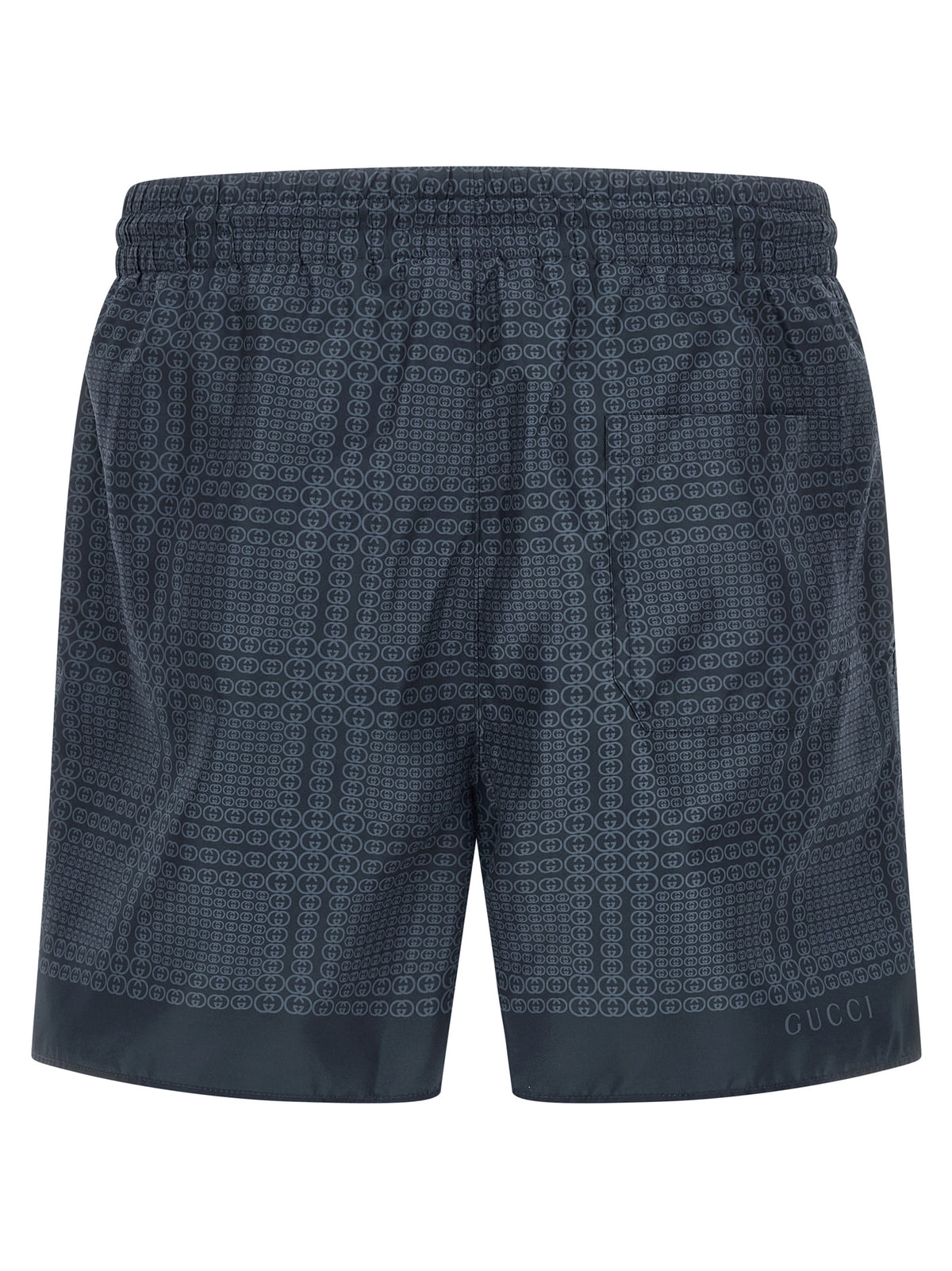 Gucci Blue Polyester Swim Shorts