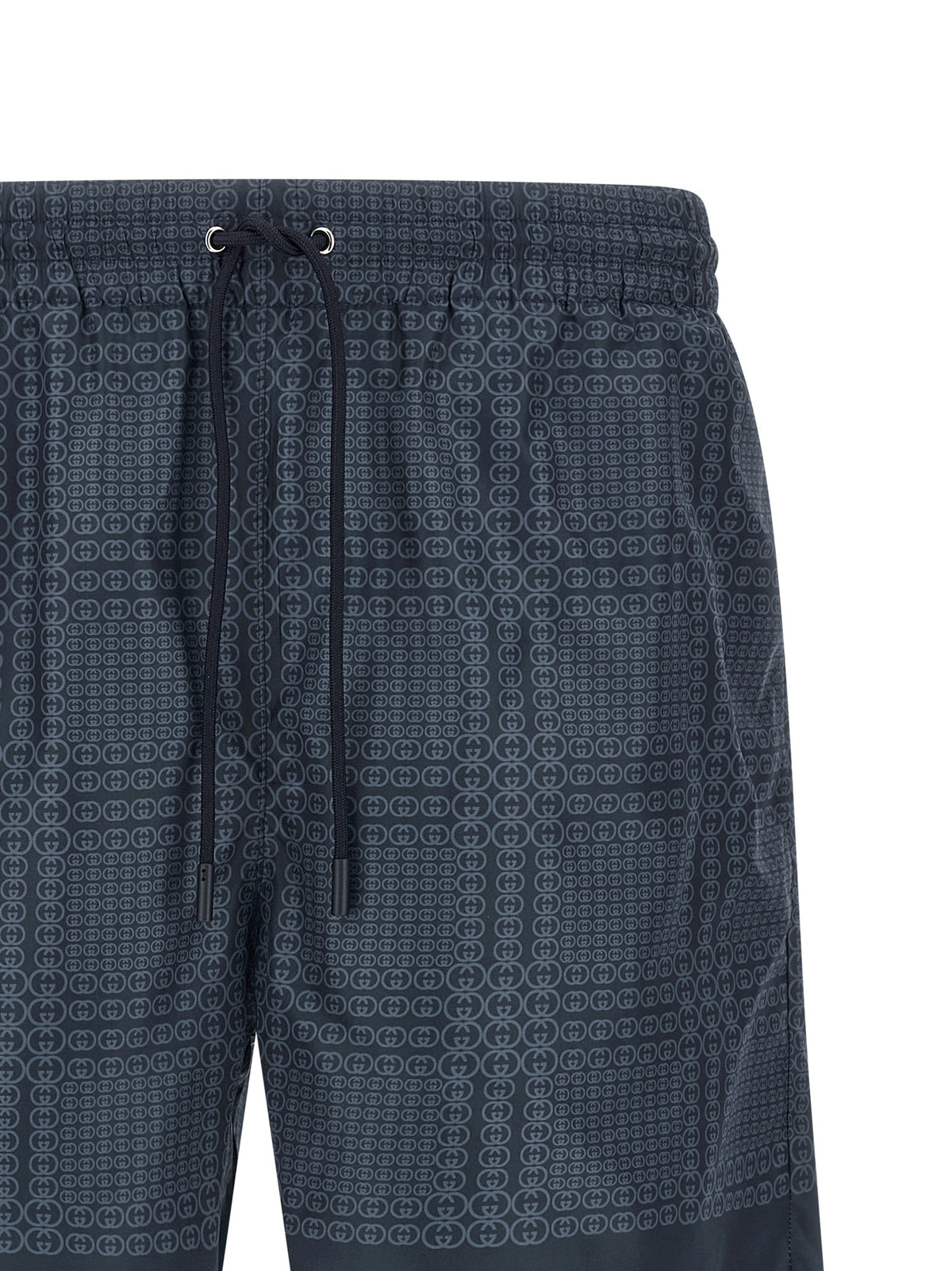 Gucci Blue Polyester Swim Shorts