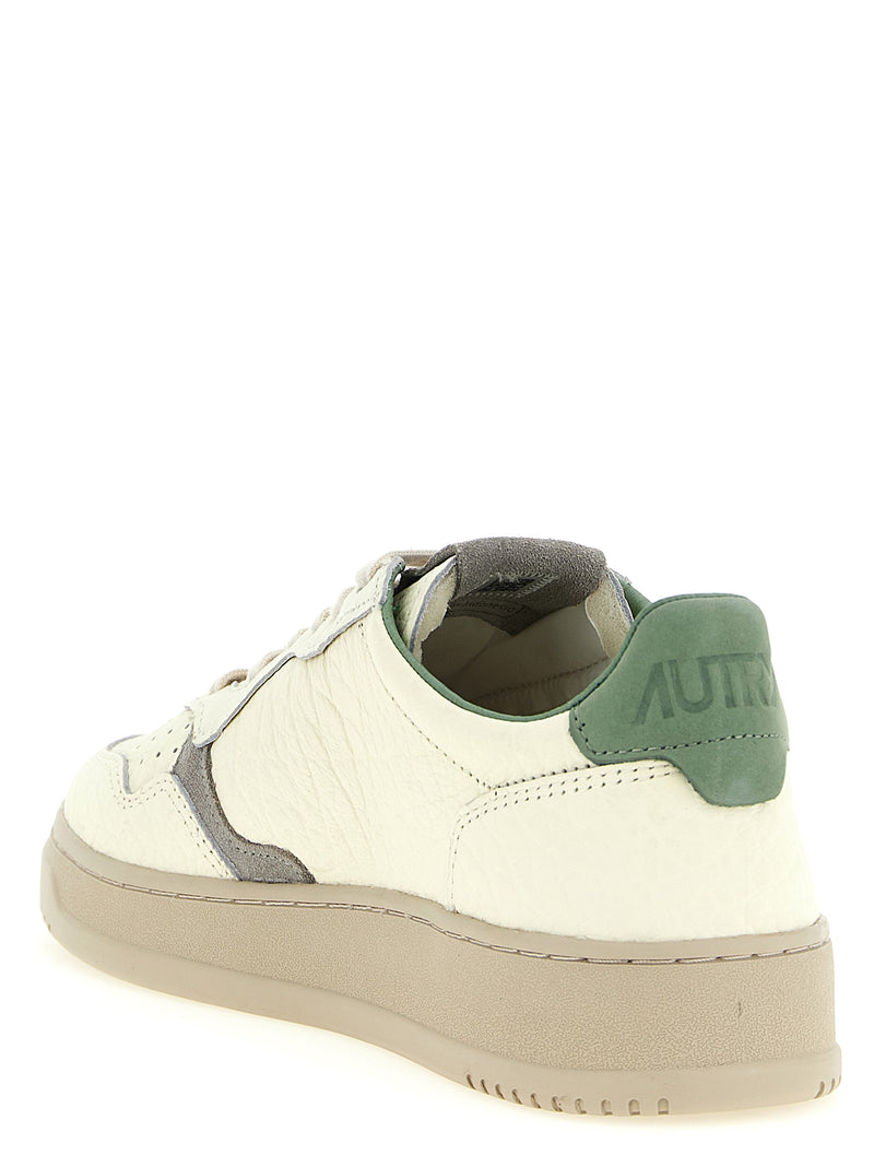Autry Bicolor Cowhide Low Top Sneakers