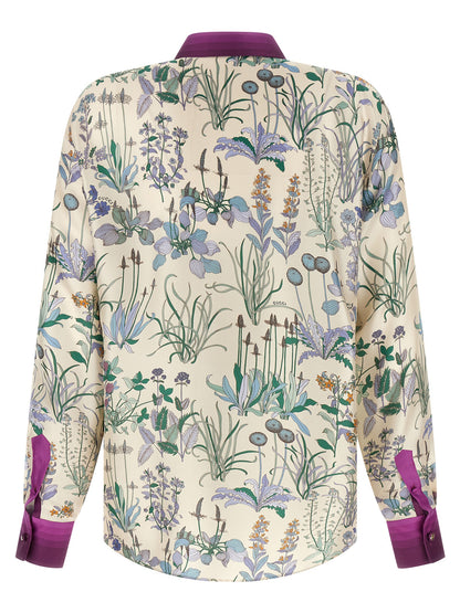 Gucci Multicolor Silk Blouse