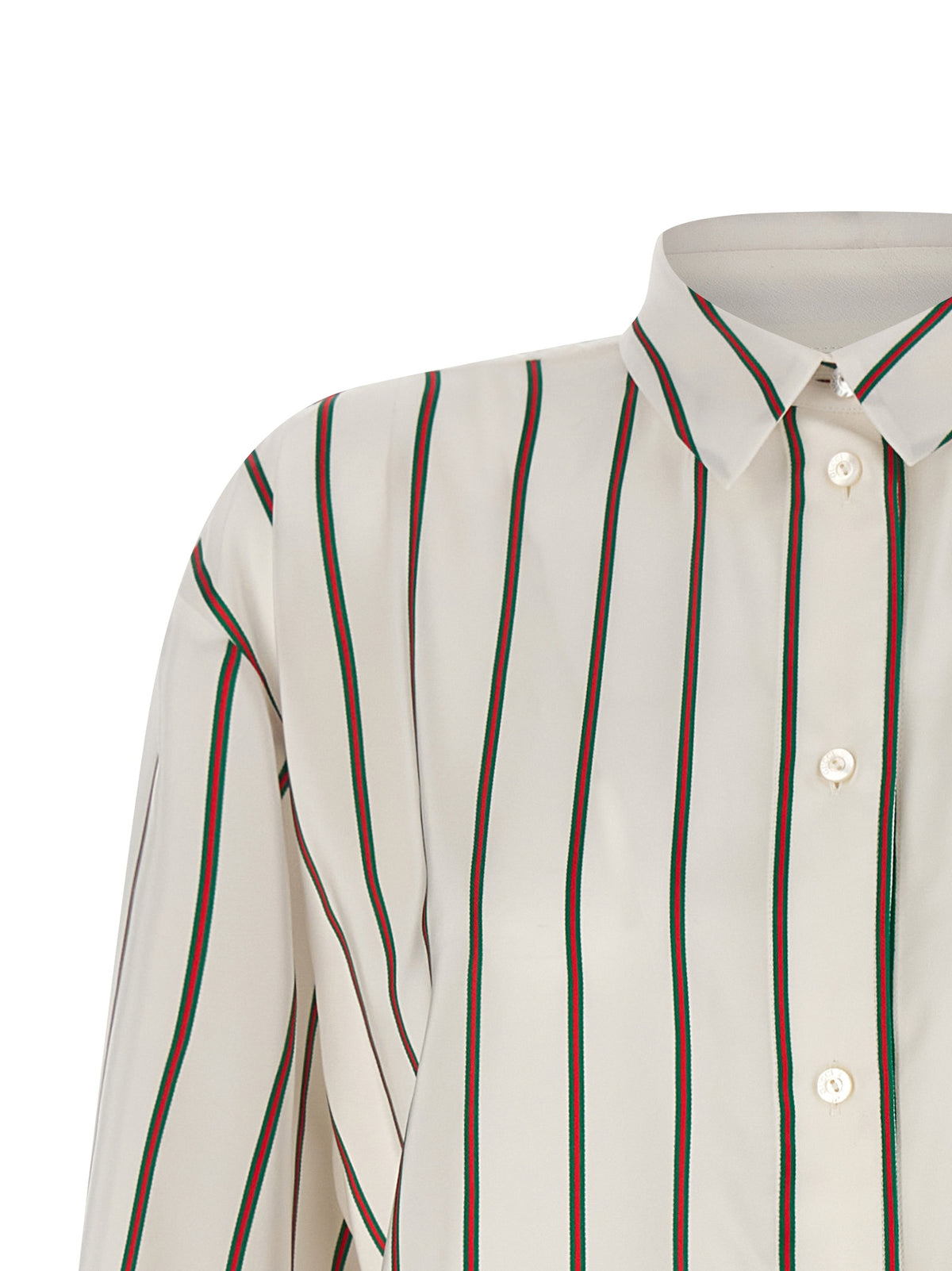 Blouse Gucci en soie blanche