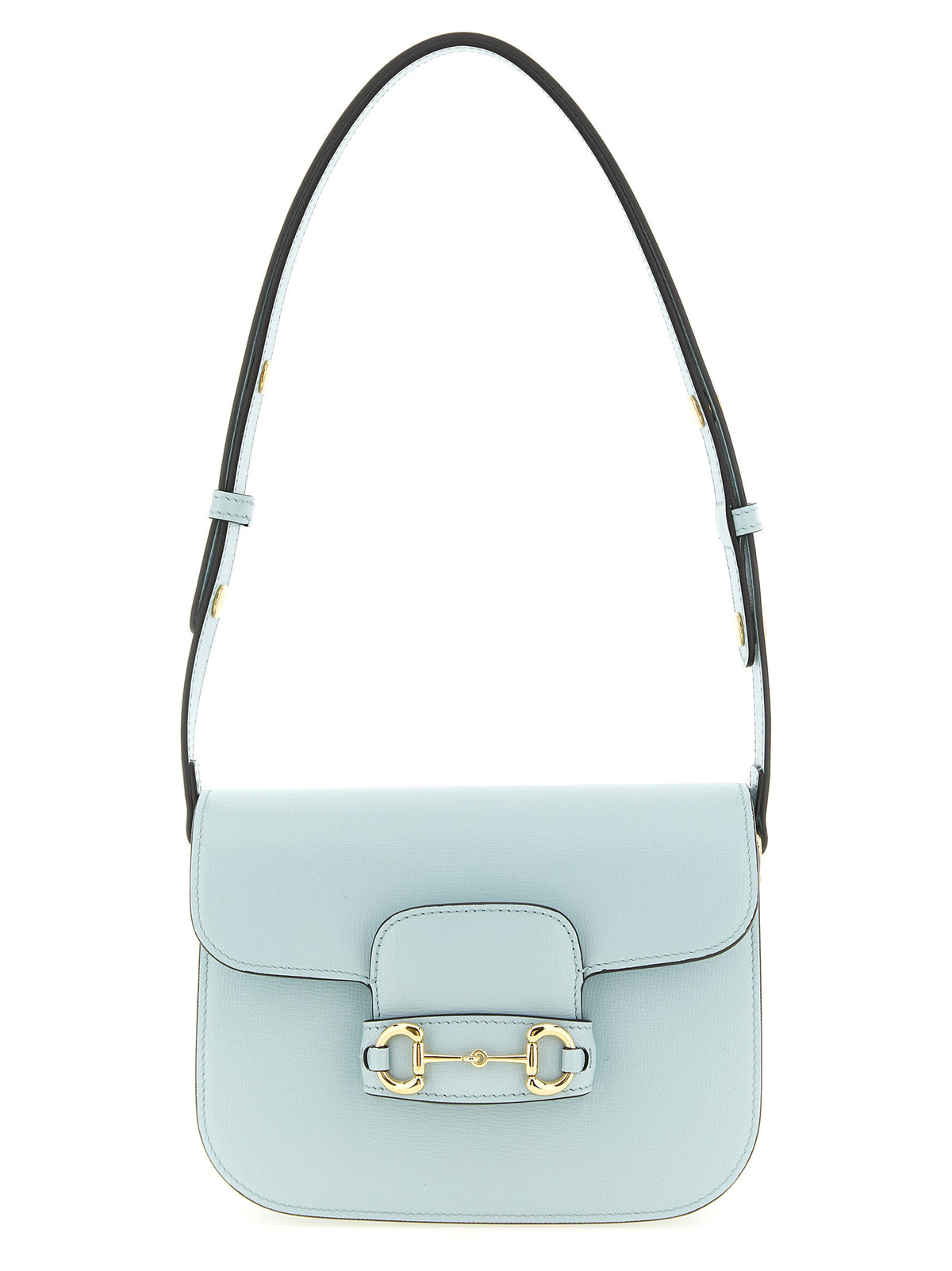 Sac à bandoulière en cuir de veau bleu Gucci
