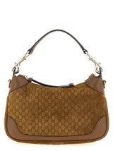 Sac à bandoulière Gucci en cuir de veau marron