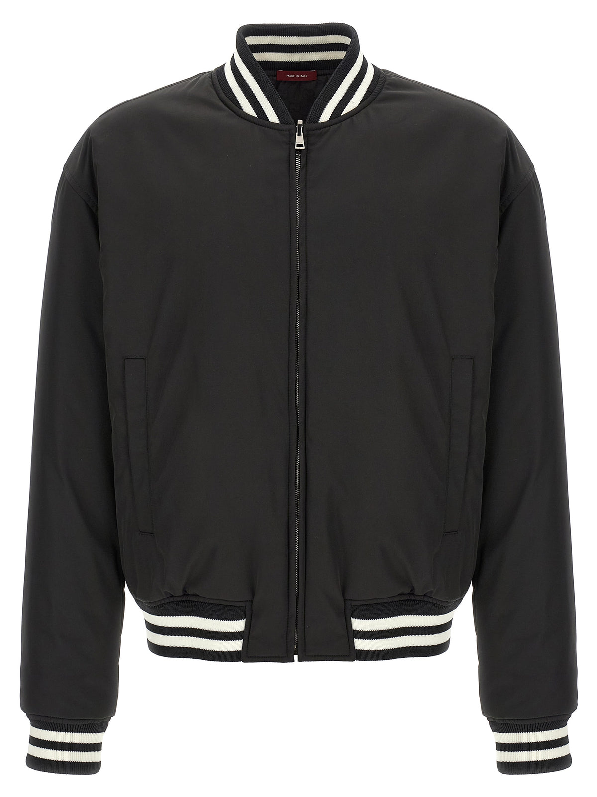 Blouson bombardier bicolore en polyester Gucci