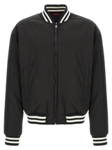 Blouson bombardier bicolore en polyester Gucci