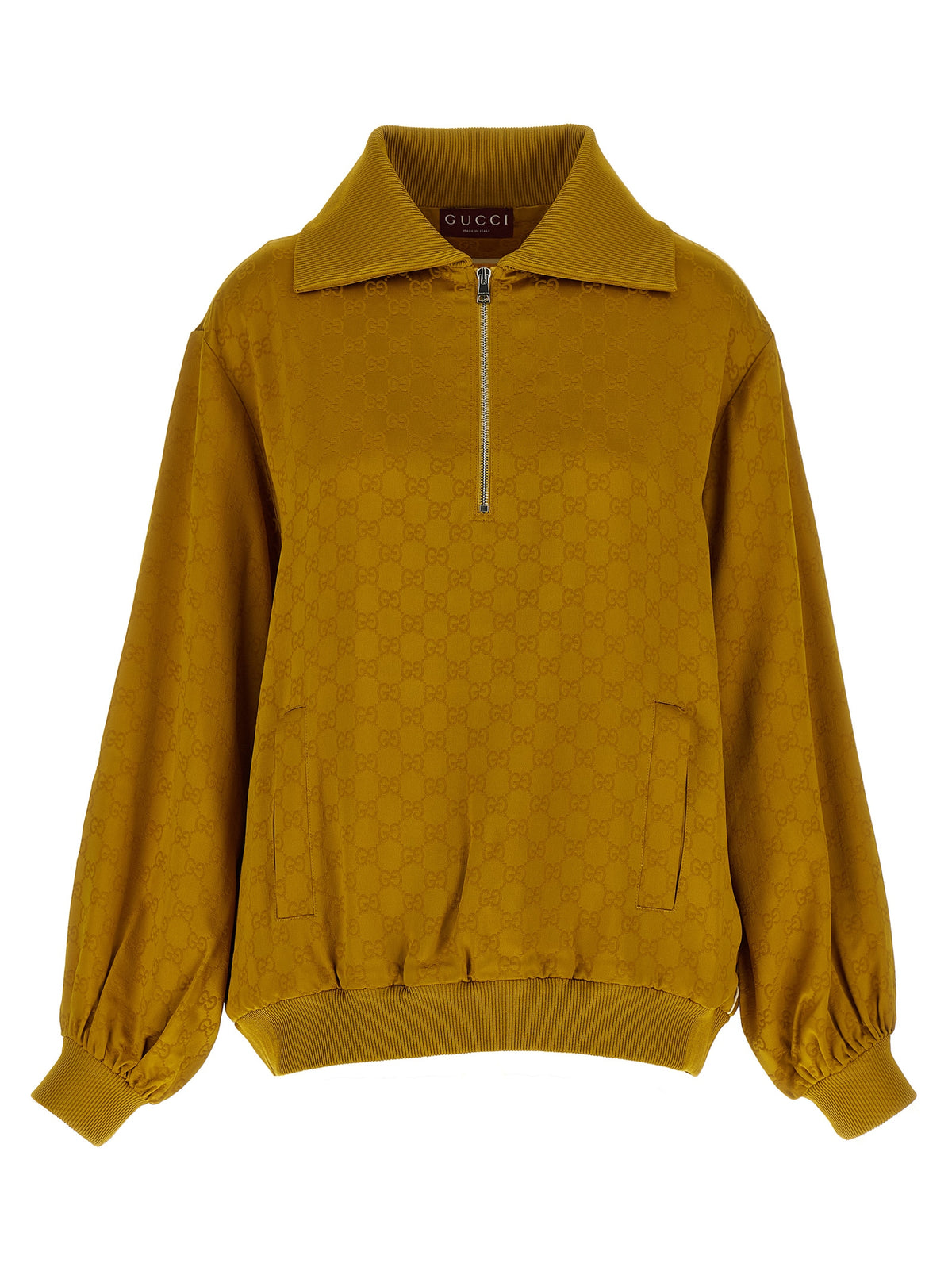Cardigan en viscose bicolore Gucci