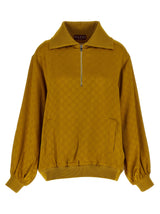 Cardigan en viscose bicolore Gucci