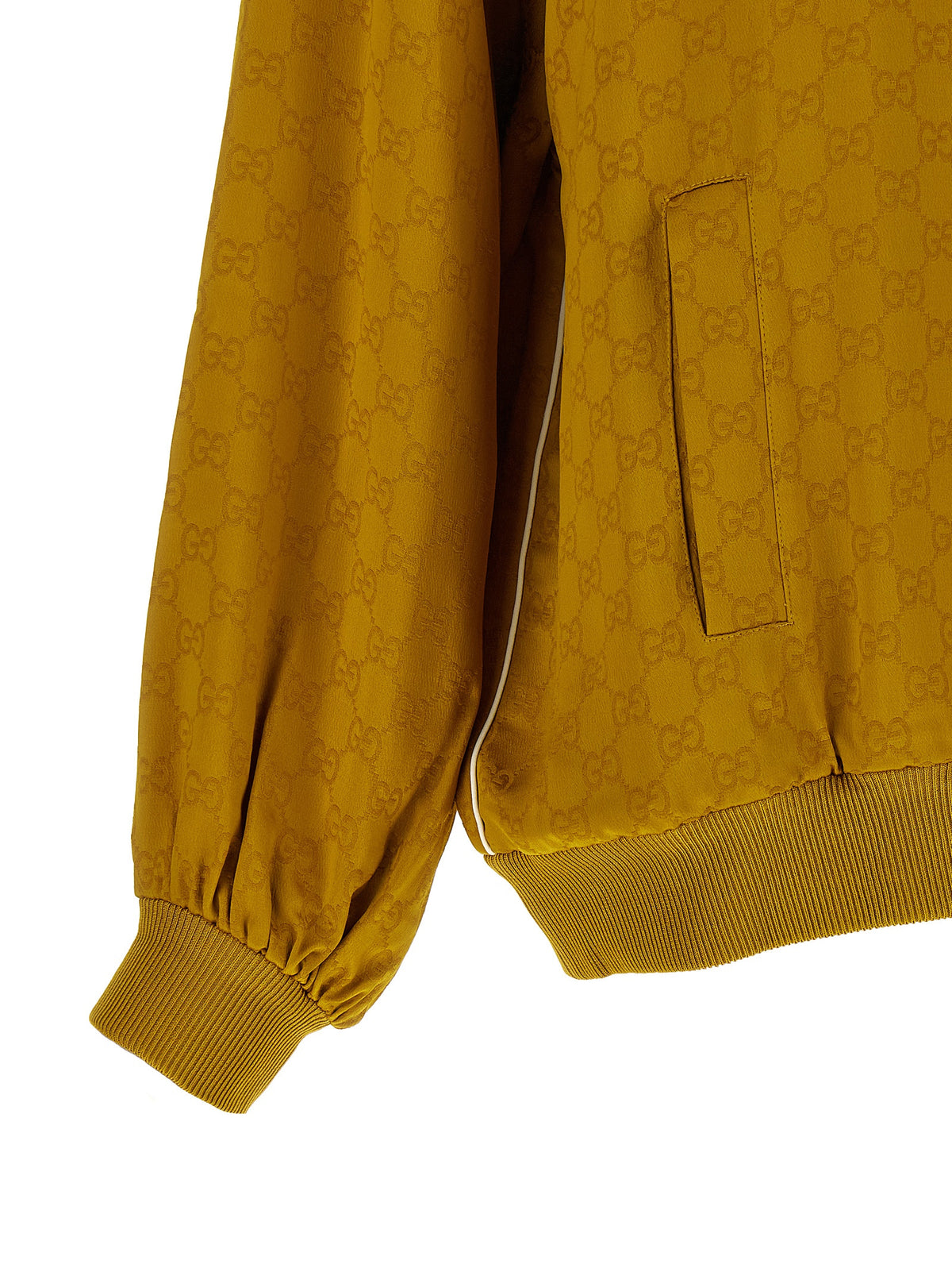 Cardigan en viscose bicolore Gucci
