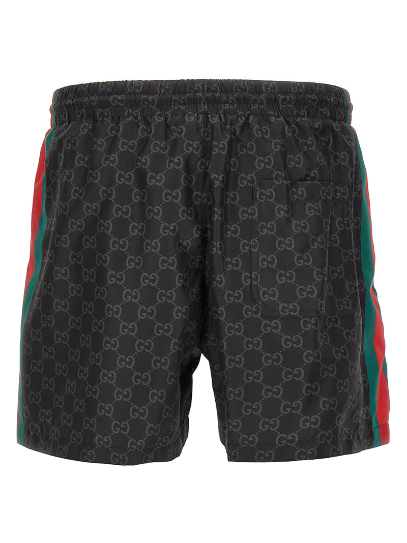 Gucci Black Polyamide Shorts