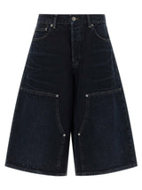 Short Haikure en jean bleu