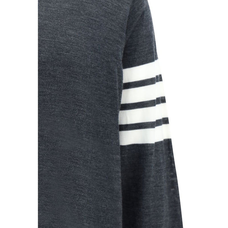 Thom Browne Gray Wool Oves Aries Sweatshirt