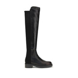 Stuart Weitzman Celia Black Leather Over The Knee Boots