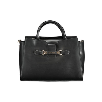 Guess Jeans Black Polyurethane Women Handbag